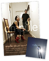 Ampoule - album artwork & launch poster; 2006