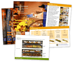Croissant Express Store Manuals - interaction & information design; 2007