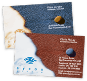 Eycon Studio - identity, stationery & web site design; 1995-99