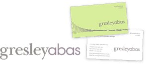 GresleyAbas - identity & stationary design; 2005