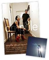 Ampoule - album artwork & launch poster, 2006