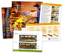 Croissant Express Store Manuals - interaction & information design, 2007