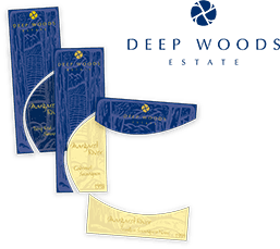 Deep Woods Estate - identity & packaging design, 1998