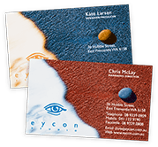 Eycon Studio - identity, stationery & web site design, 1995-99