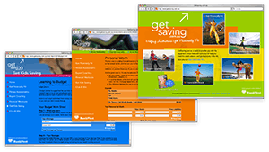 GetSaving.com.au - web site design, 2006-07