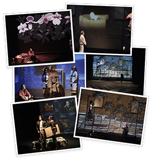 Scenes from an Execution - projection design, 2004
