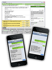 1234 SMS - interaction design, 2008